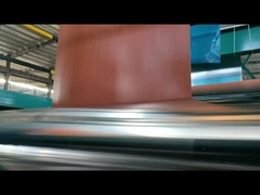 Eichenholzkorn vorgefärbte Aluminiumspirale Holz Textur Aluminiumlegierungspirale