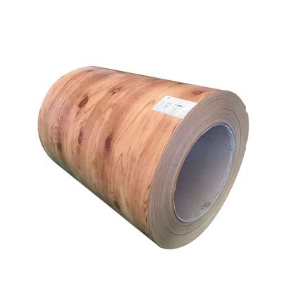 kaufen Druckte hölzerne Spule 0.25x1220 CGCC Muster-PPGI Stahl mit Polymer-Beschichtung online manufacture