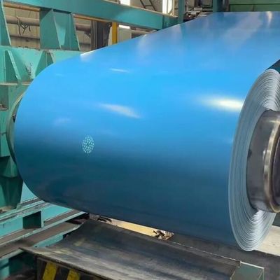 kaufen Blaue Farbe verzinken überzogene und vorgestrichene Stahlspule mit Schutzschicht online manufacture