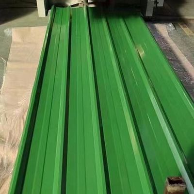 kaufen Vorgestrichene Farbe beschichtete Metallgewölbte Deckungs-Blätter für Gebäude online manufacture