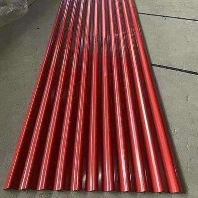 kaufen 0.28mm Wellen-Farbe im Freien beschichtete die Überdachung des Standards des Blatt-ASTM A755/EN 10346 online manufacture