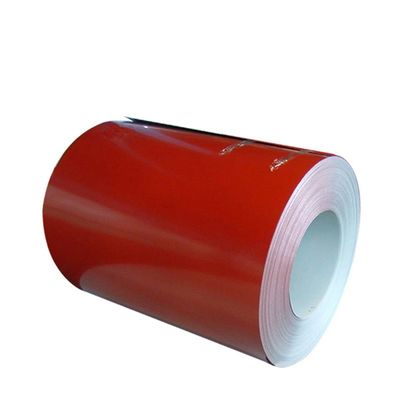 kaufen 3003 H24 Hochbeständige rote vorgefärbte Aluminiumspirale für ACP Online-Herstellung