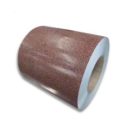 Zinkbeschichtung Z30-Z275GSM Farbbeschichtung Stahlspule Faltenoberfläche