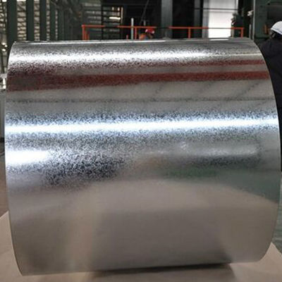 Verzinktes GI-Blech mit normaler Flitterform und einer Zugfestigkeit von 270–500 N/mm2