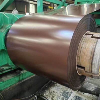 Farbe ISO9001 beschichtete Stahlspule Ppgi galvanisierte Stahlbeschichtung der spulen-Z40-180g/M2