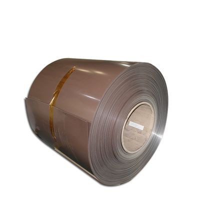3003 H24 Musterfarbe Pvdf Vorbemalte Aluminiumfolie für die Gosse