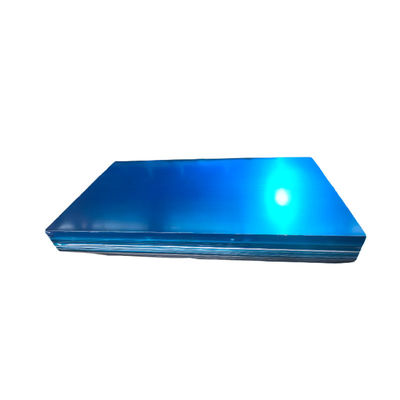 5xxx 5182 Aluminiumlegierte Platte Aluminiumblech 5182 mit blauer Folie