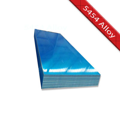 ASTM B209 AA5454 Spiegelveredelte Aluminiumplatte für Flüssigkeitstankschiffe