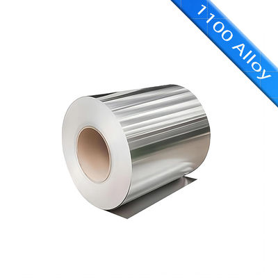 Reine 1100 H18 Aluminiumlegierung Spirale Aluminiumfolie Roll für HVAC-Systeme