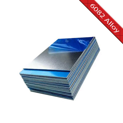 6xxx-Serie 6082 Aluminiumlegierte Bleche 5x10 Aluminiumbleche