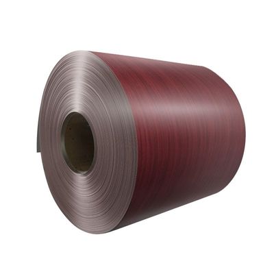 1.2 mm Dicke Imitation Holzwalz beschichtet Aluminium Spirale