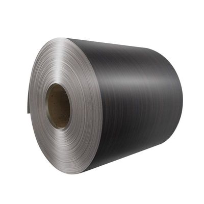PVDF-Beschichtung Dunkelgrau Silber gebürstete Aluminiumspulen