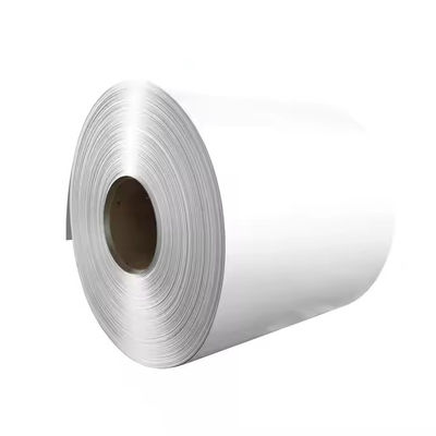 3004 H24 Weißfarbe Pvdf Vorbeschichtete Aluminiumfolie für die Verschlussblende
