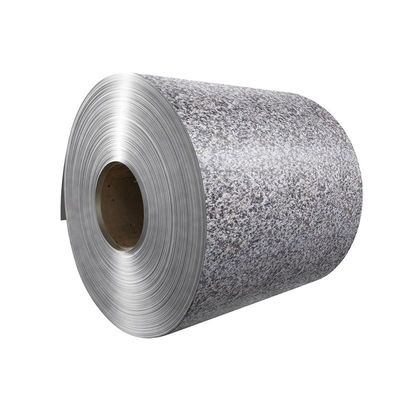 Hohe Haltbarkeit 2,35 mm Dicke Korallenstein Getreide Farbe beschichtet Aluminium Spirale
