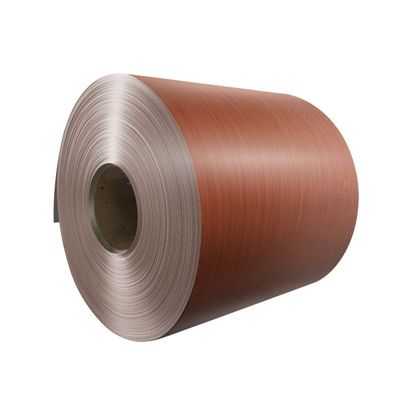 Umweltfreundliche Holzoberfläche beschichtet mit Aluminium Spirale Holz Aluminium Spirale